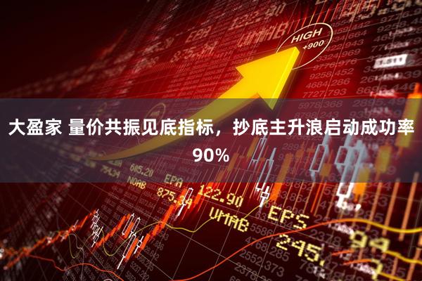 大盈家 量价共振见底指标，抄底主升浪启动成功率90%